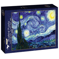 Bluebird Art Van Gogh - The Starry Night, 1889 Jigsaw Puzzle (2000 Pieces)