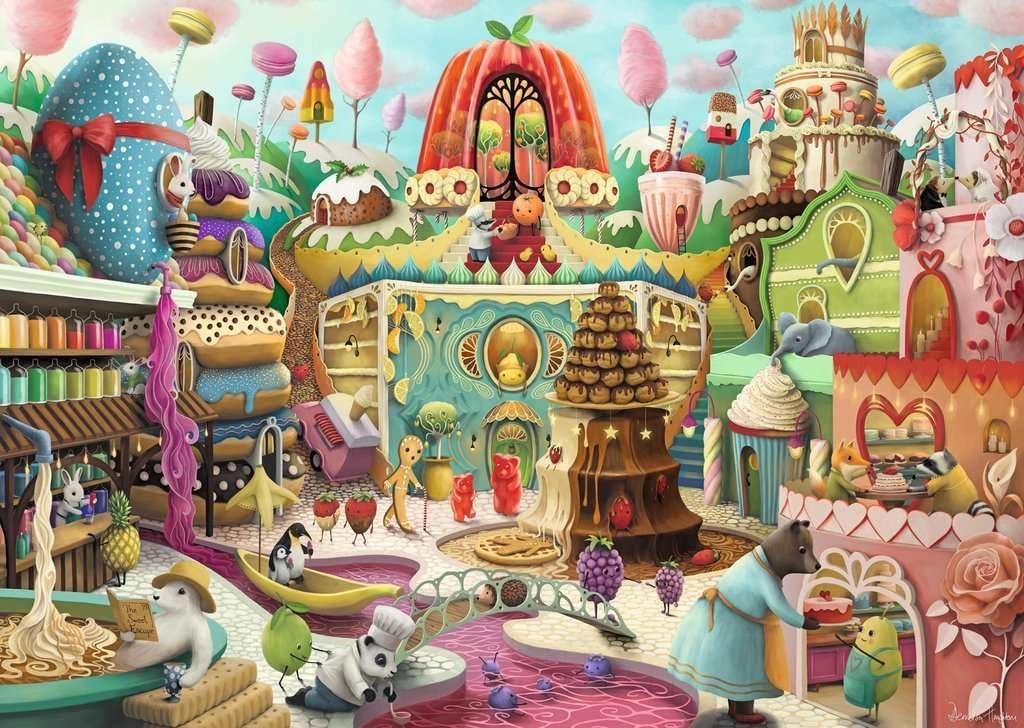 Ravensburger Sweet Street Jigsaw Puzzle (1000 Pieces)