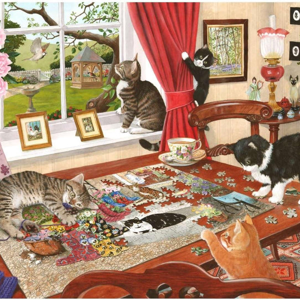 House of Puzzles Puzzling Paws Jigsaw Puzzle (1000 Pieces)