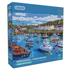 Gibsons Aberaeron, Cardigan Bay Jigsaw Puzzle (1000 Pieces)