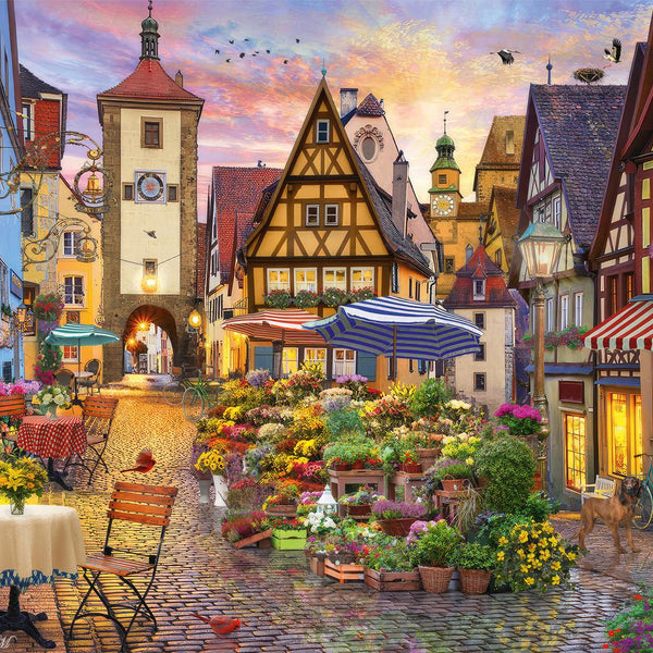 Schmidt Romantic Bavaria Jigsaw Puzzle (1000 Pieces)