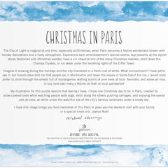 Galison Michael Storrings Christmas in Paris Foil Jigsaw Puzzle (1000 Pieces)