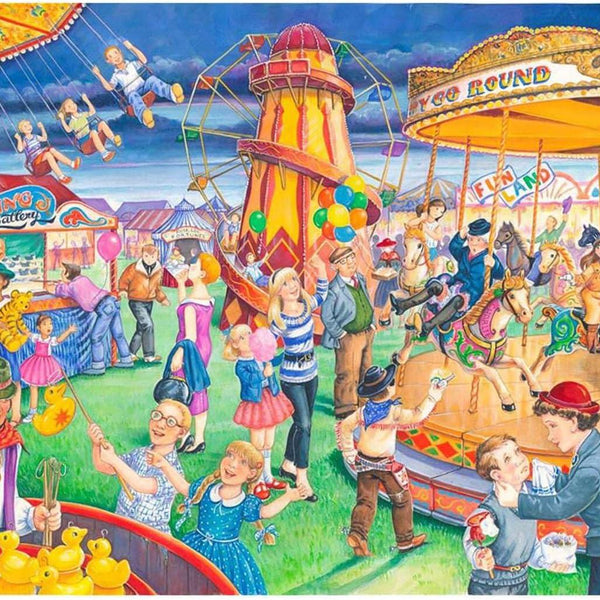 House of Puzzles Fairground Rides Jigsaw Puzzle (Big 250 XL Pieces)