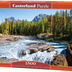 Castorland Athabasca River, Jasper National Park, Canada Jigsaw Puzzle (1500 Pieces)