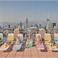 Galison The Dogs of New York City,  Gray Malin Jigsaw Puzzle (1000 Pieces)