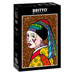 Bluebird Romero Britto - Dutch icon Jigsaw Puzzle (1500 Pieces)