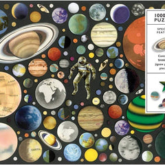 Galison Zero Gravity Jigsaw Puzzle With Shaped Pieces (1000 Pieces)