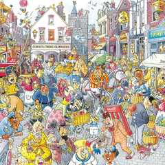 Wasgij Retro Destiny 10 High Street Hassle! Jigsaw Puzzle (1000 Pieces)