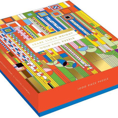 Galison Saguaro Cactus And Forms,  Frank Lloyd Wright Foil Stamped Jigsaw Puzzle (1000 Pieces)