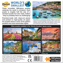 World's Smallest Jigsaw Puzzle - Mousehole (1000 Pieces)