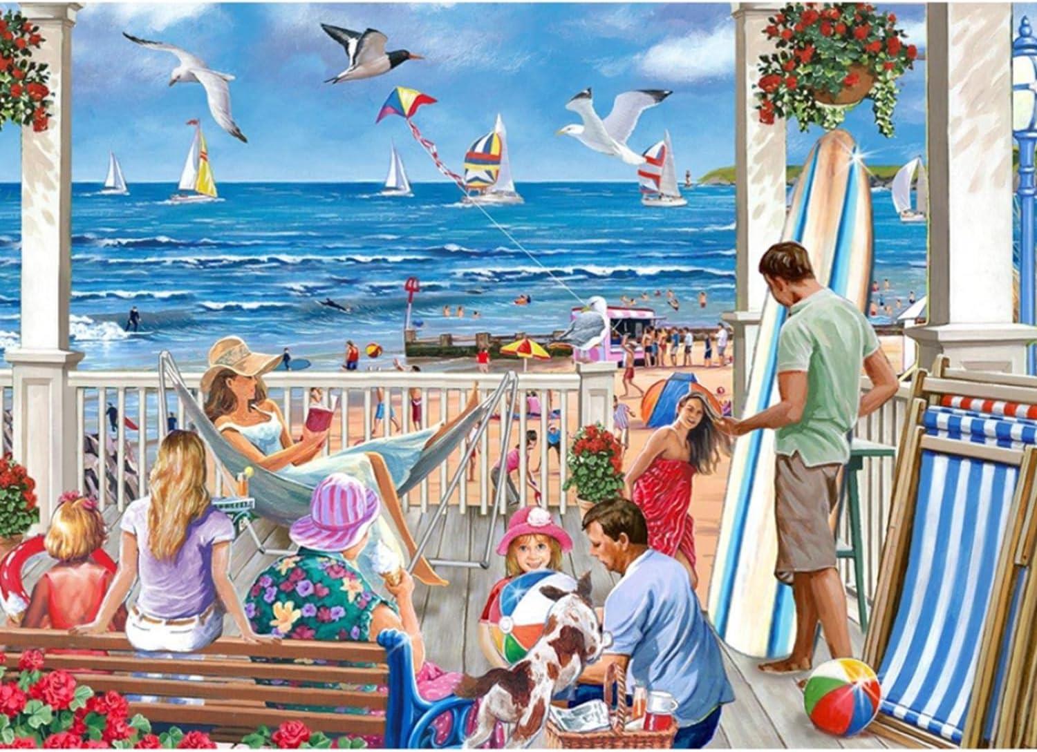 House of Puzzles All on Deck Jigsaw Puzzle (1000 Pieces)