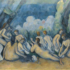 Bathers (Les Grandes Baigneuses), Cezanne- National Gallery Jigsaw Puzzle (1000 Pieces)