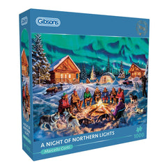 Gibsons A Night of Northern Lights Jigsaw Puzzle (1000 Pieces)