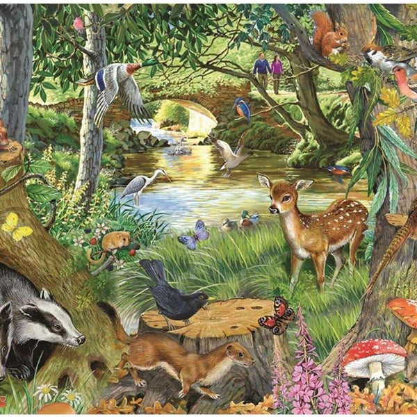 House of Puzzles Riverside Glade - Big Jigsaw Puzzle (500 XL Pieces)