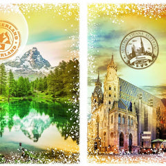 Grafika Travel around the World - Austria & Switzerland Jigsaw Puzzle (1000 Pieces)