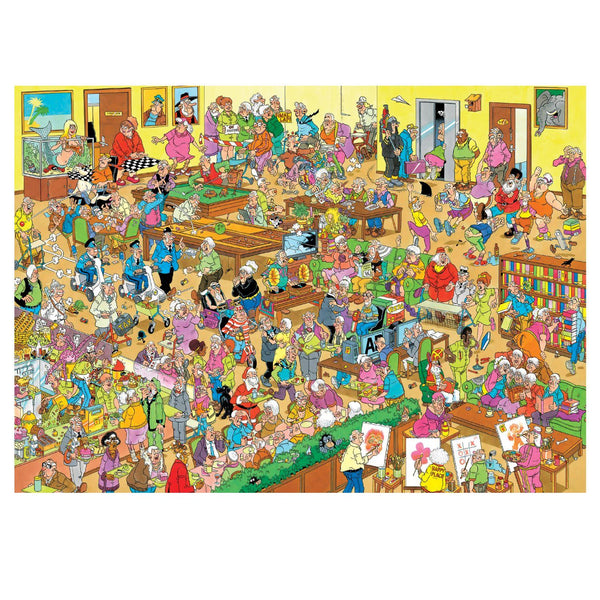 Jan Van Haasteren The Retirement Home Jigsaw Puzzle (1500 Pieces)