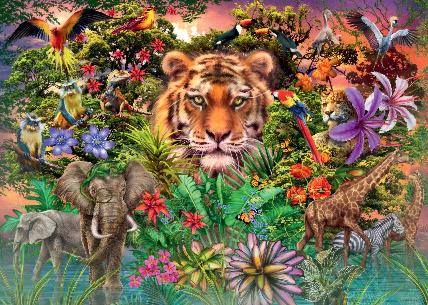 Ravensburger - Puzzle 3000 pièces - La fierté du Massaï Ravensburger - Puzzle 3000 pièces - La fierté du Massaï