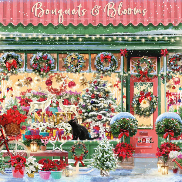 Otter House Christmas Florist Jigsaw Puzzle (500 Pieces)