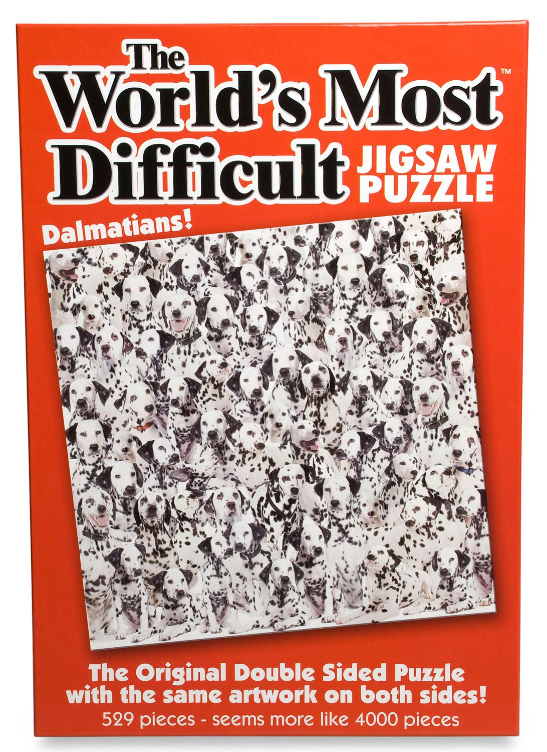 World's Most Difficult Jigsaw Puzzle - Dalmatians (529 Pieces) - PLG6280 - DAMAGED