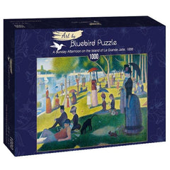 Bluebird Art Seurat - A Sunday Afternoon On The Island Of La Grande Jatte Jigsaw Puzzle (1000 Pieces) NEW BUT BOX NOT SEALED