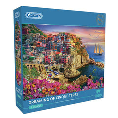 Gibsons Dreaming of Cinque Terre Jigsaw Puzzle (1000 Pieces)