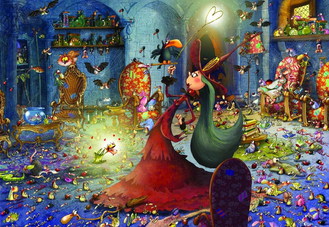 Bluebird Sorciere - Hexe - Witch Jigsaw Puzzle (1000 Pieces