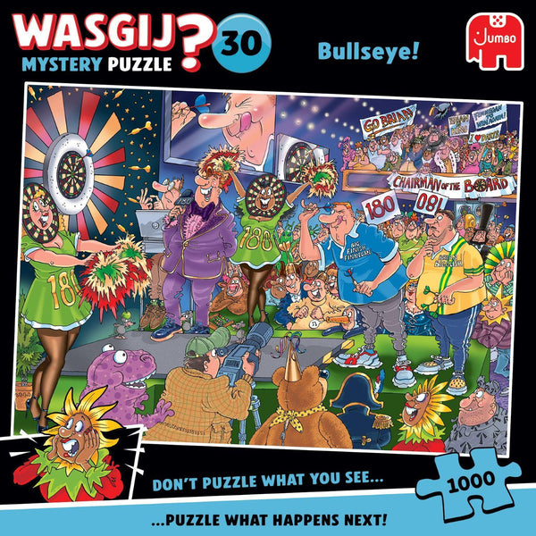 Wasgij Mystery 30 Bullseye! Jigsaw Puzzle (1000 Pieces)