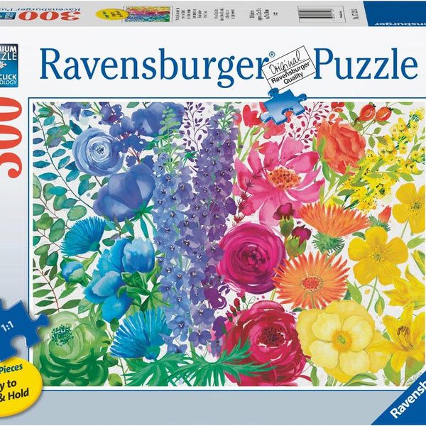 Ravensburger Floral Rainbow Jigsaw Puzzle (300 XL Pieces)