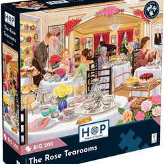 House of Puzzles The Rose Tearooms BIG Jigsaw Puzzle (500 XL Pieces)