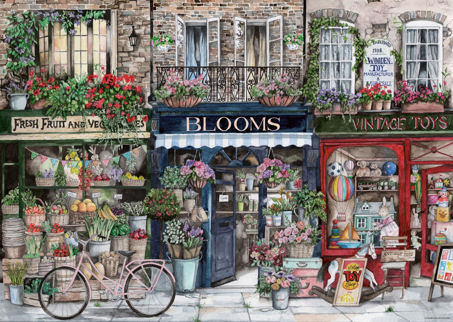 Ravensburger Busy High Street No.1 Jigsaw Puzzle (1000 Pieces)