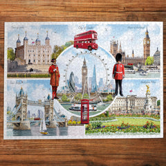Gibsons A Look at London Jigsaw Puzzle (1000 Pieces)