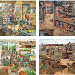 House of Puzzles Time to Potter Jigsaw Puzzles (4 x 500 Pieces)