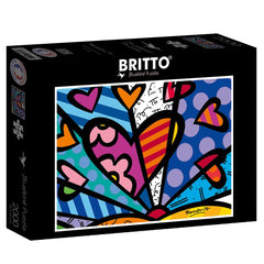 Bluebird Romero Britto - Sunset Jigsaw Puzzle (2000 Pieces)