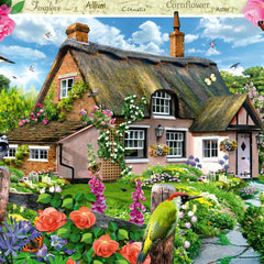 Ravensburger Happy Days No 10, Country Gardens Jigsaw Puzzles (4 x 500 Pieces)