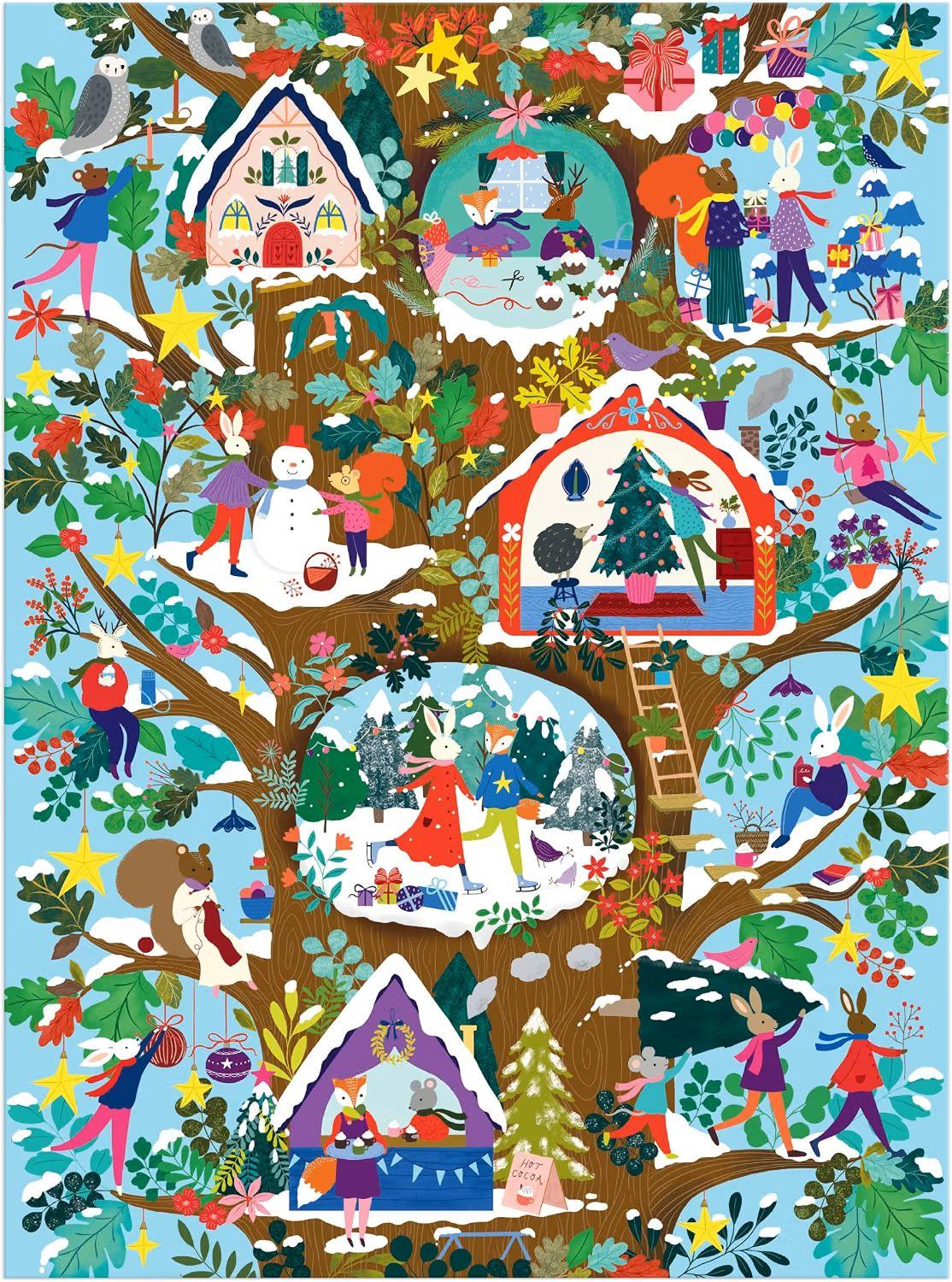 Galison Deck The Hollows Jigsaw Puzzle (1000 Pieces)