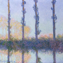 Grafika Claude Monet: The Four Trees, 1891 Jigsaw Puzzle (1000 Pieces)