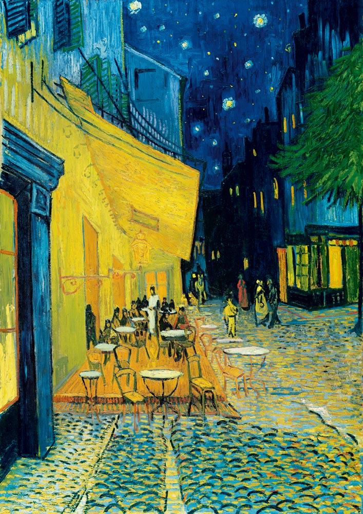 Bluebird Art Vincent Van Gogh - Café Terrace at Night, 1888 Jigsaw Puzzle (1000 Pieces)