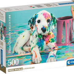 Clementoni The Funny Dalmatian Jigsaw Puzzle (500 Pieces)