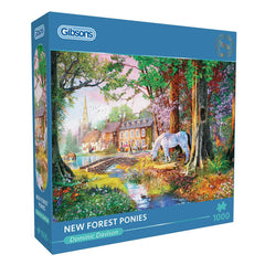 Gibsons New Forest Ponies Jigsaw Puzzle (1000 Pieces)