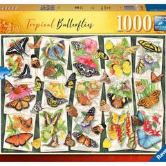 Ravensburger Tropical Butterflies Jigsaw Puzzle (1000 Pieces)