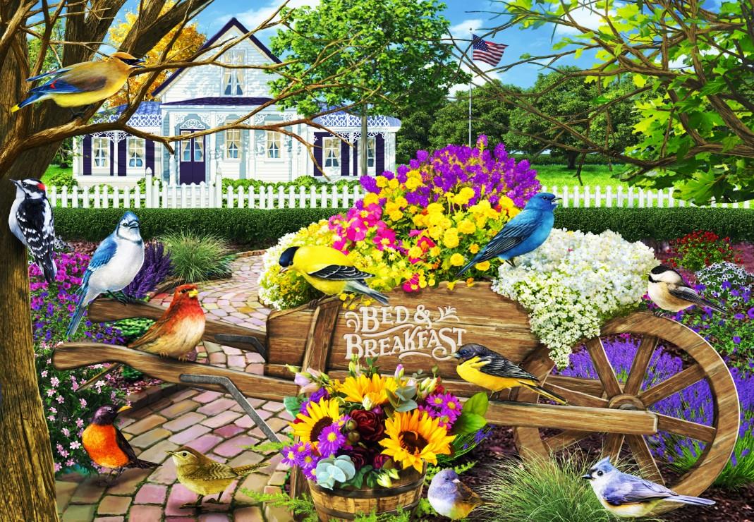 Bluebird Bed & Breakfast Jigsaw Puzzle (1000 Pieces)