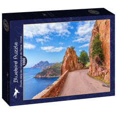 Bluebird Route dans les Calanques de Piana, Corse Jigsaw Puzzle (1000 Pieces)
