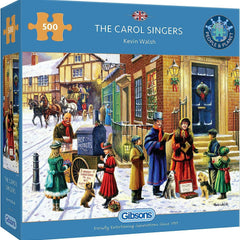 Gibsons The Carol Singers Jigsaw Puzzle (500 Pieces)