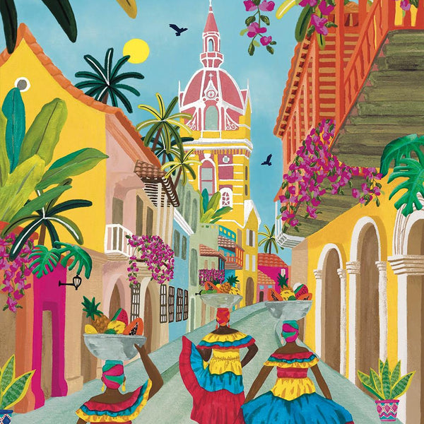 Pieces & Peace Cartagena Jigsaw Puzzle (1000 Pieces)