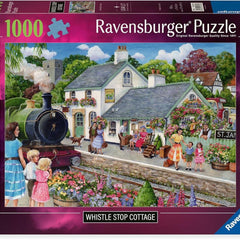 Ravensburger Whistle Stop Cottage Jigsaw Puzzle (1000 Pieces)