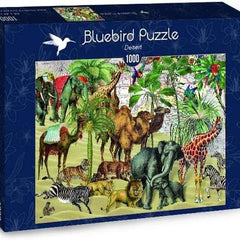 Bluebird Desert Jigsaw Puzzle (1000 Pieces)