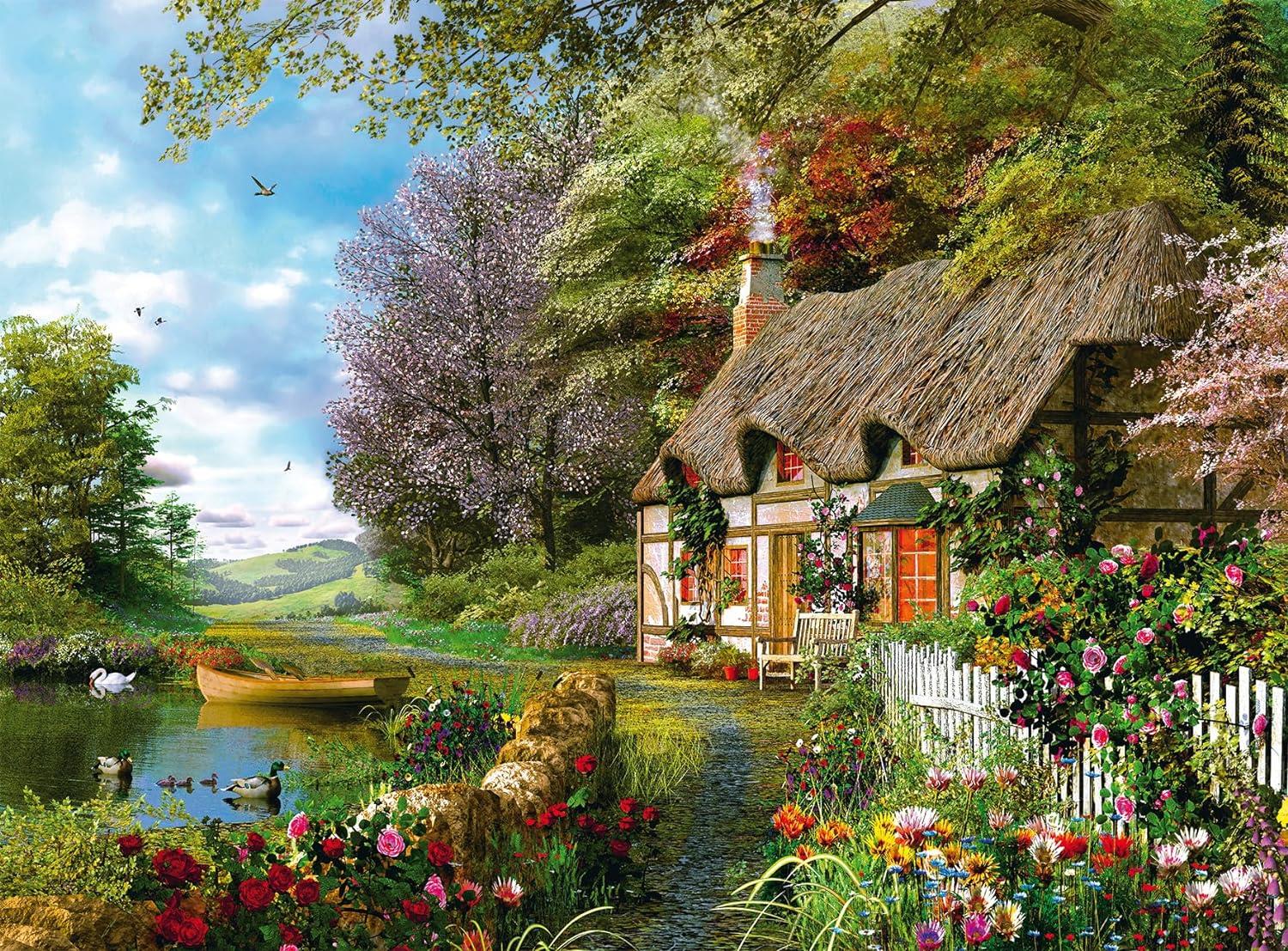Ravensburger Country Cottage Jigsaw Puzzle (1500 Pieces)