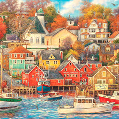 Clementoni Good Time Harbor Jigsaw Puzzle (1500 Pieces)