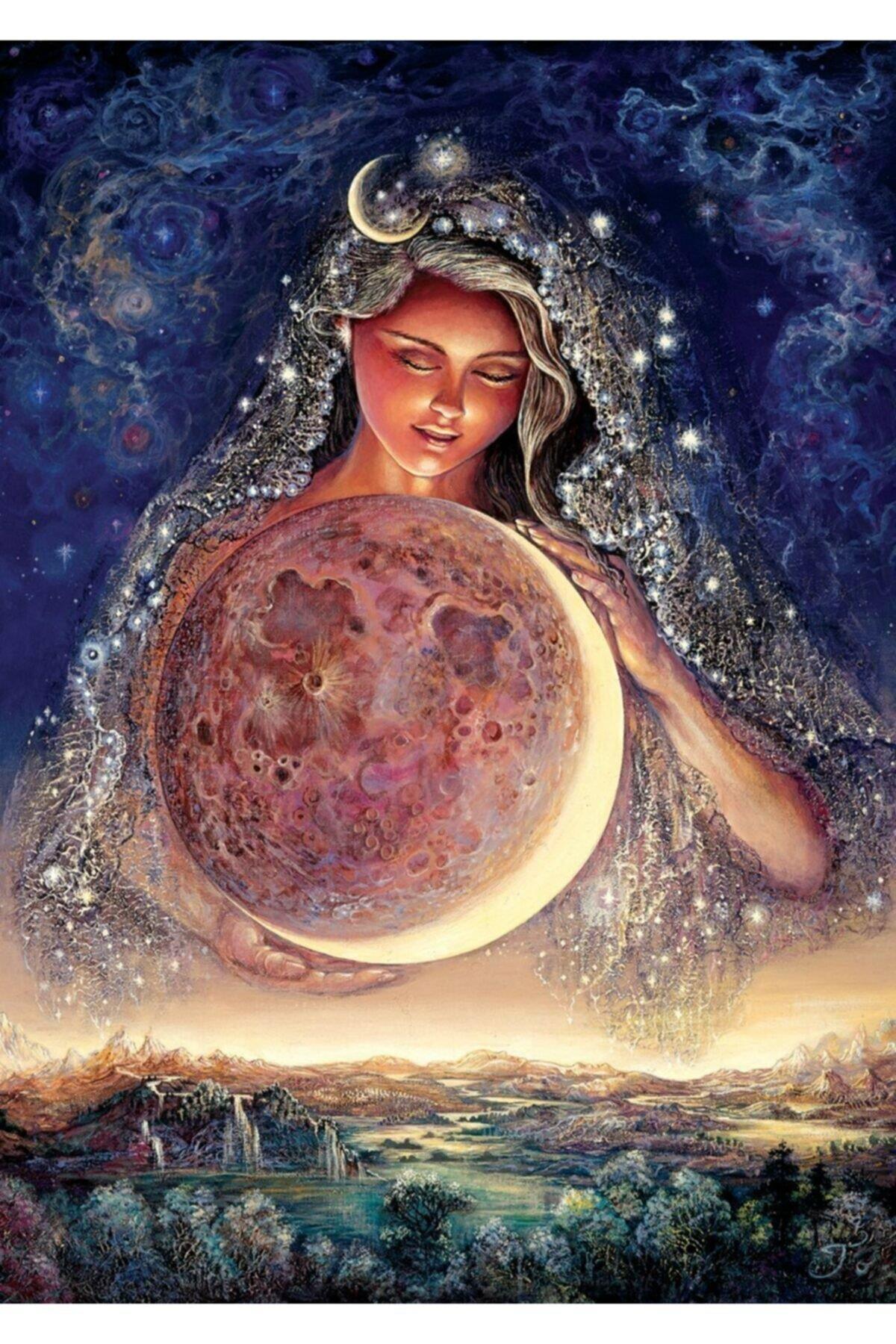 Art Puzzle Moon Goddess Jigsaw Puzzle (1000 Pieces)