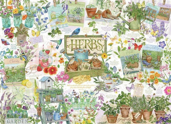 Cobble Hill Herb Garden Jigsaw Puzzle (1000 Pieces)